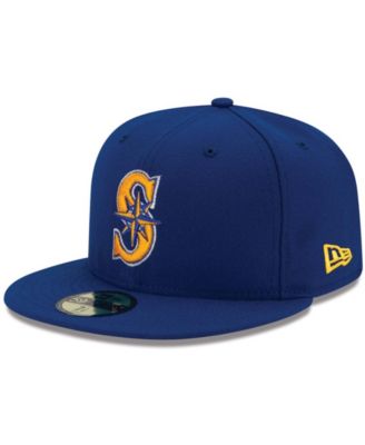 New Era - Men's Seattle Mariners Alternate 2 Authentic On Field 59FIFTY Fitted Hat