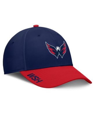 Fanatics - Men's Navy/Red Washington Capitals Authentic Pro Rink Flex Hat