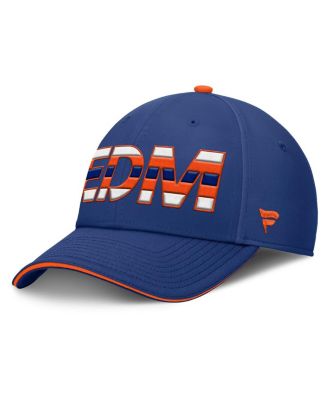 Fanatics - Men's Royal Edmonton Oilers Rink Team Code Flex Hat