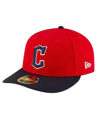 New Era - Men's Red/Black Cleveland Guardians Authentic Collection On-Field Low Profile 59FIFTY Fitted Hat