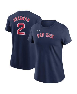 Nike - Women's Alex Bregman Navy Boston Red Sox Fuse Name Number T-Shirt