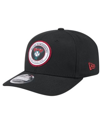 New Era - Men's Black Arizona Diamondbacks Circle Patch 9SEVENTY Stretch-Snap Hat