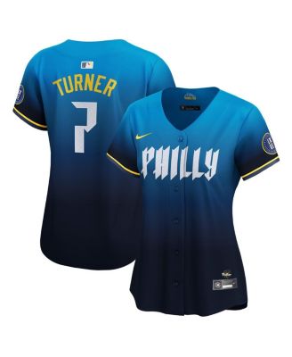 Nike - Women's Trea Turner Navy Philadelphia Phillies City Connect Limited Player Jersey