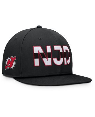Fanatics - Men's Black New Jersey Devils Authentic Pro Rink Snapback Hat