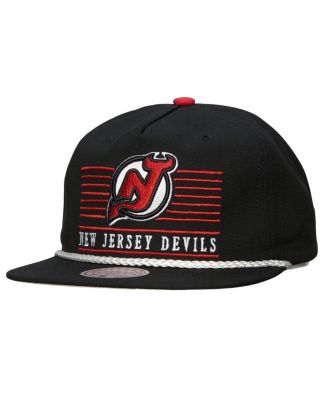 Mitchell & Ness - Men's Black New Jersey Devils Ascend Deadstock Snapback Hat