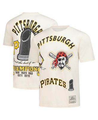 Mitchell & Ness - Men's Cream Pittsburgh Pirates Legacy Defined T-shirt