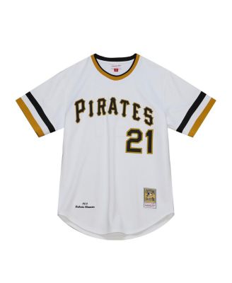 Mitchell & Ness - Men's Roberto Clemente White Pittsburgh Pirates Cooperstown Collection Authentic Jersey