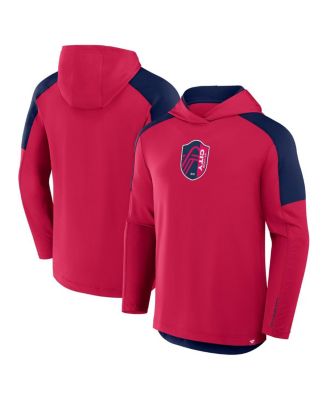 Fanatics - Men's Red St. Louis City SC Red Card Transitional Pullover Hoodie