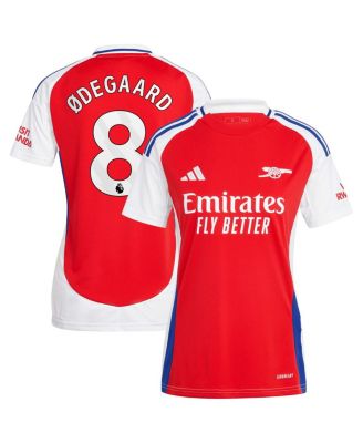 adidas - Women's Martin Odegaard Red Arsenal 2024/25 Home Replica Player Jersey