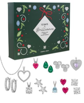 Macy's - 12-Pc. Advent Calendar Sterling Silver Jewelry Set