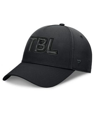 Fanatics - Men's Black Tampa Bay Lightning Authentic Pro Road Team Code Flex Hat