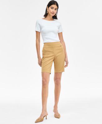 I.N.C. International Concepts - Women's Pull-On Bermuda Shorts