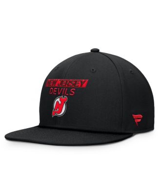 Fanatics - Men's Black New Jersey Devils Authentic Pro Prime Snapback Hat