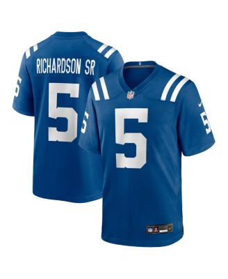 Nike - Men's Anthony Richardson Sr. Royal Indianapolis Colts Team Game Jersey