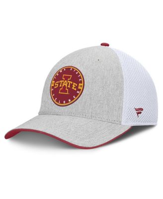 Fanatics - Men's Heather Gray Iowa State Cyclones Trigger Flex Hat