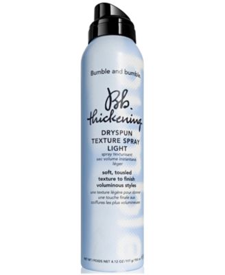 Bumble and Bumble - Thickening Dryspun Texture Spray Light, 4.12 oz.