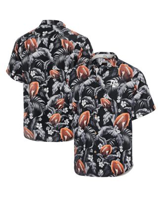 Tommy Bahama - Men's Black Texas A&M Aggies Veracruz Cay First Down Blooms Button-Up Shirt