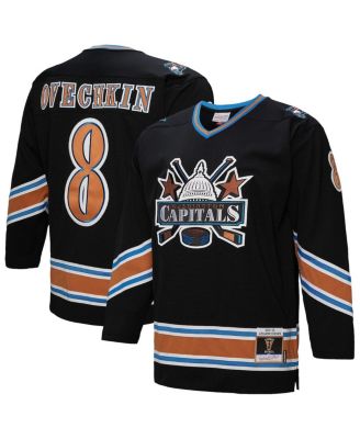 Mitchell & Ness - Men's Alexander Ovechkin Black Washington Capitals 2005/06 Power Play Jersey
