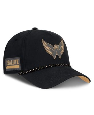 Fanatics - Men's&nbsp; Black Washington Capitals Military Appreciation Authentic Pro A-Frame Adjustable Hat