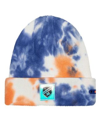 Fan Ink - Men's FC Cincinnati Psychedelic Tie-Dye Cuffed Knit Hat
