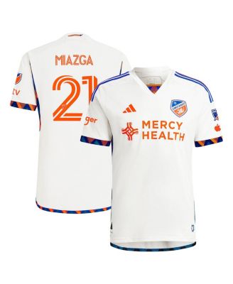 adidas - Men's Matt Miazga White FC Cincinnati 2024 The Canvas Kit Authentic Player Jersey