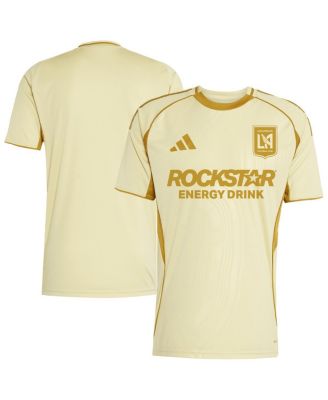 adidas - Men's Tan LAFC 2025 One Planet Pre-Match Top