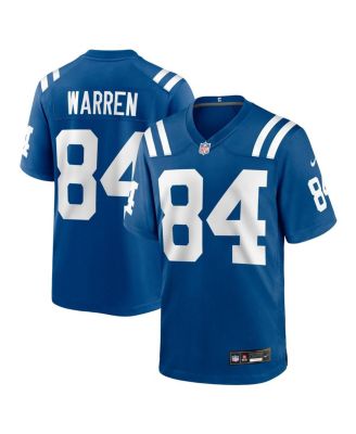 Nike - Men's Tyler Warren Royal Indianapolis Colts 2025 NFL Draft First Round Pick Game Jersey