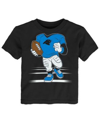 Outerstuff - Toddler Black Carolina Panthers Game Fit T-Shirt