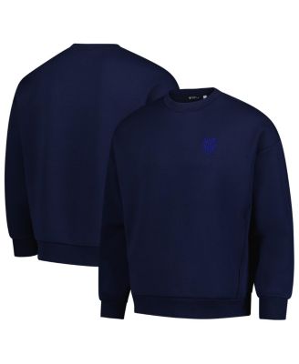 LevelWear - Men's  Navy USMNT Luxe Signature Lineage Tri-Blend Pullover Sweatshirt