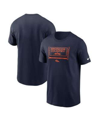 Nike - Men's Navy Denver Broncos Primetime Local Essential T-Shirt