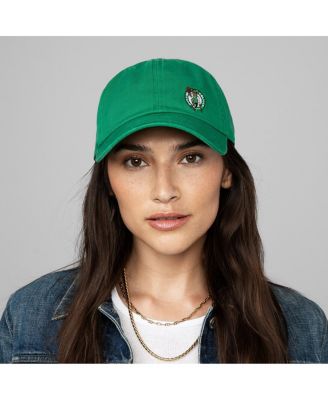 Mitchell & Ness - Women's Kelly Green Boston Celtics Micro Lefty Adjustable Hat