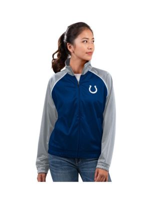 G-III 4Her by Carl Banks - Women's Royal Indianapolis Colts Replay Full-Zip Track Jacket