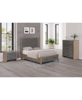 Furniture - Portmore 3pc Queen Storage Set (Panel Bed, Chest & 2-Drawer Nightstand), Created for Macy's