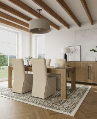 Furniture - 5pc Dining Set (Davie Rectangular Table & 4 Estby Chairs)