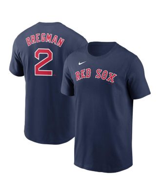 Nike - Men's Alex Bregman Navy Boston Red Sox Fuse Name Number T-Shirt