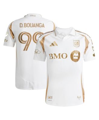 adidas - Men's Denis Bouanga White LAFC 2025 Secondary Authentic Player Jersey