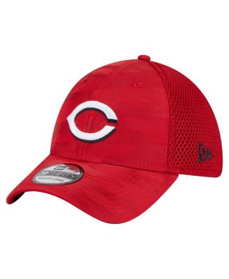 New Era - Men's Red Cincinnati Reds Subtle Camo 39THIRTY Flex Hat