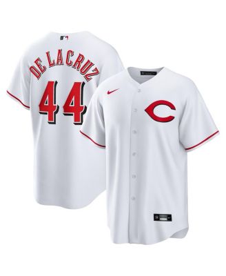 Nike - Men's&nbsp;Elly De La Cruz White Cincinnati Reds Alternate 2 Replica 2.0 Player Jersey