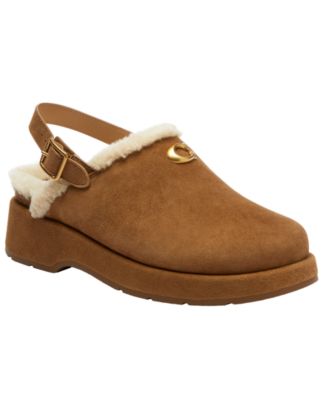 COACH - Women's Sculpted C Platform Clogs