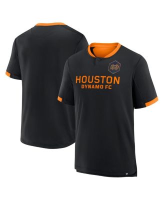 Fanatics - Men's Black Houston Dynamo FC Stoppage Time Striker T-Shirt