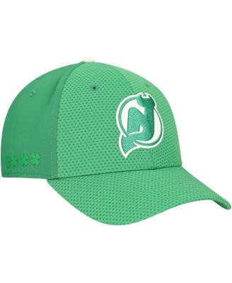 Fanatics - Men's Kelly Green New Jersey Devils Authentic Pro St. Patrick's Day Flex Hat
