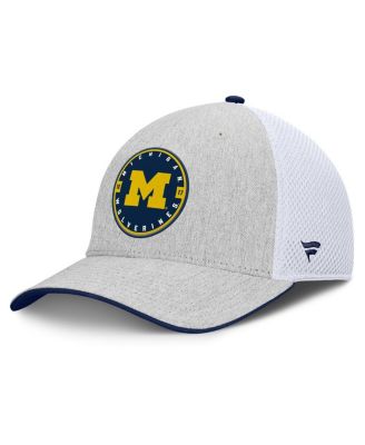 Fanatics - Men's Heather Gray Michigan Wolverines Trigger Flex Hat