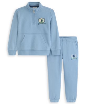 SCOTCH & SODA - Boys Toddler 2T-4T 2-Piece 1/4 Zip Top and Jogger Set