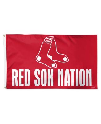 Wincraft - Boston Red Sox 3' x 5' Single-Sided Deluxe Team Slogan Flag