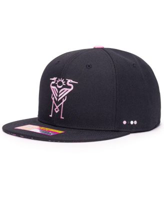 Fan Ink - Men's Black Inter Miami CF Tahiti Adjustable Hat