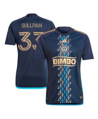adidas - Men's Quinn Sullivan Navy Philadelphia Union 2024 The XV Kit Replica Player Jersey
