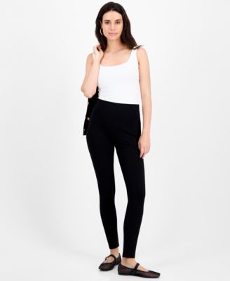 I.N.C. International Concepts - Petite High-Rise Pull-On Leggings