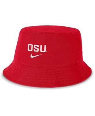 Nike - Men's Scarlet Ohio State Buckeyes Apex Primetime Bucket Hat