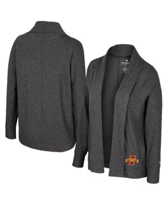 Colosseum - Women's Charcoal Iowa State Cyclones&nbsp;Dash Cardigan