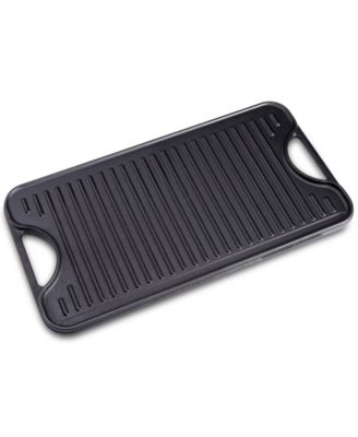 Victoria - Cast Iron Large Reversible 18.5" x 10" Rectangular Griddle